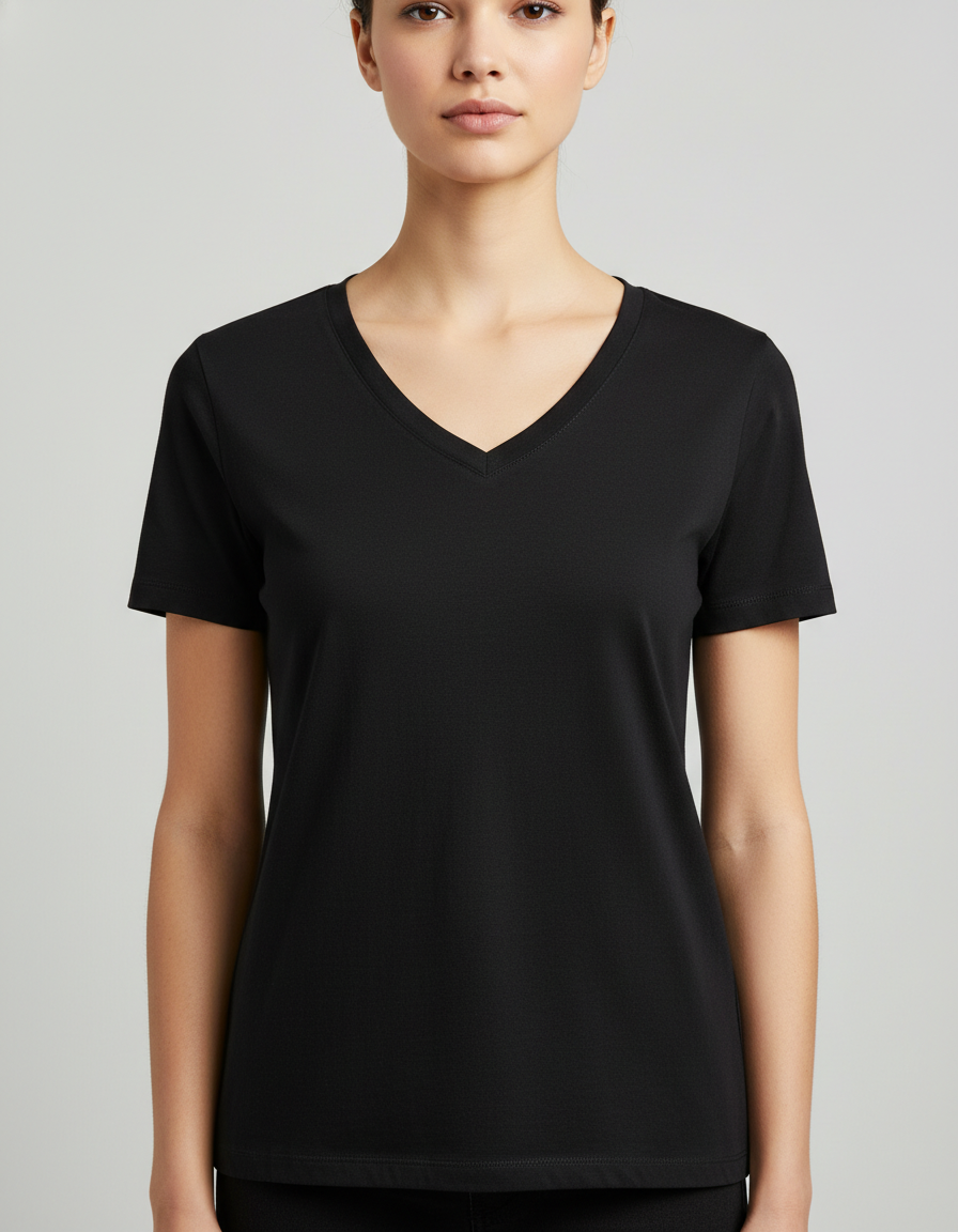 Custom V-Neck Tees
