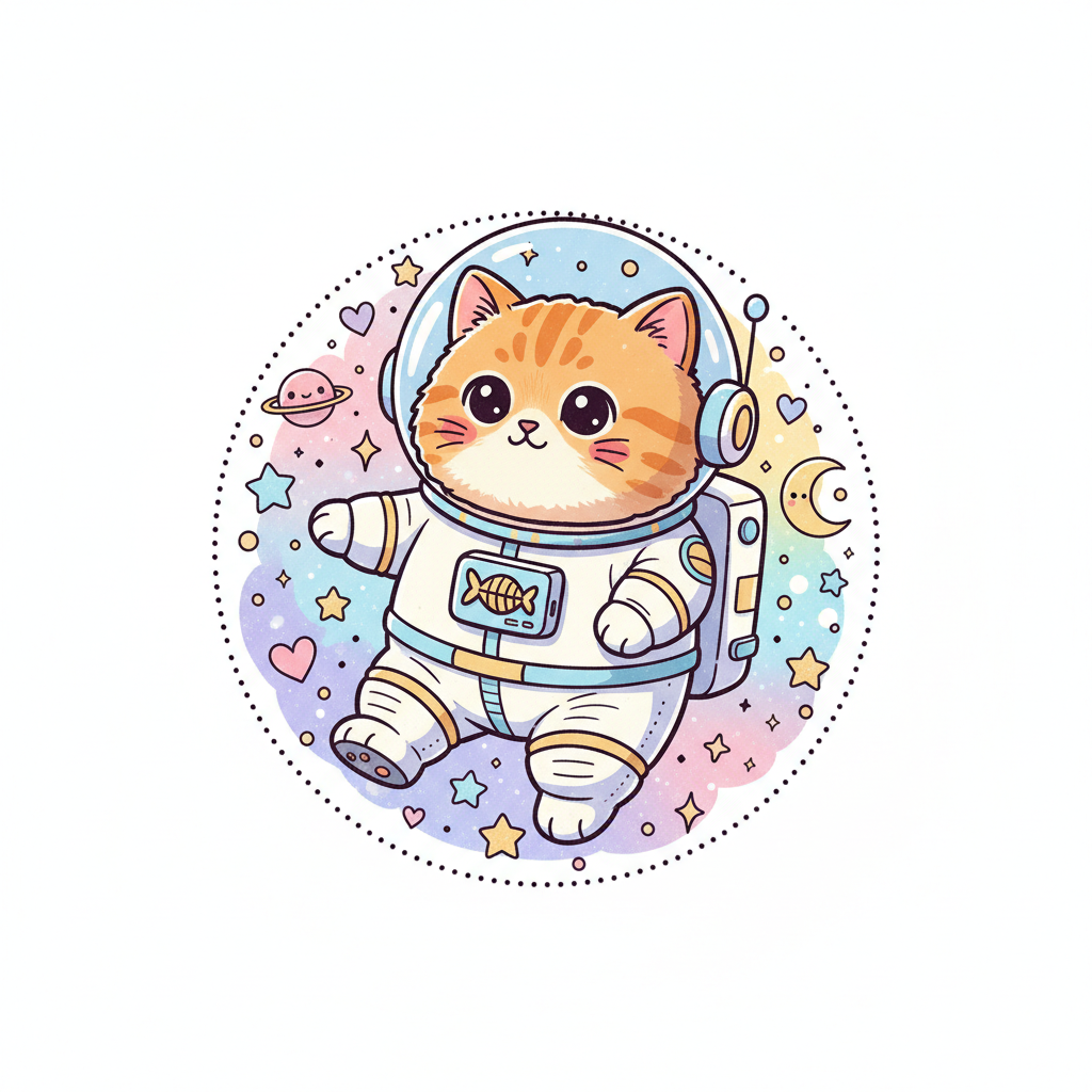 Astronaut Cat