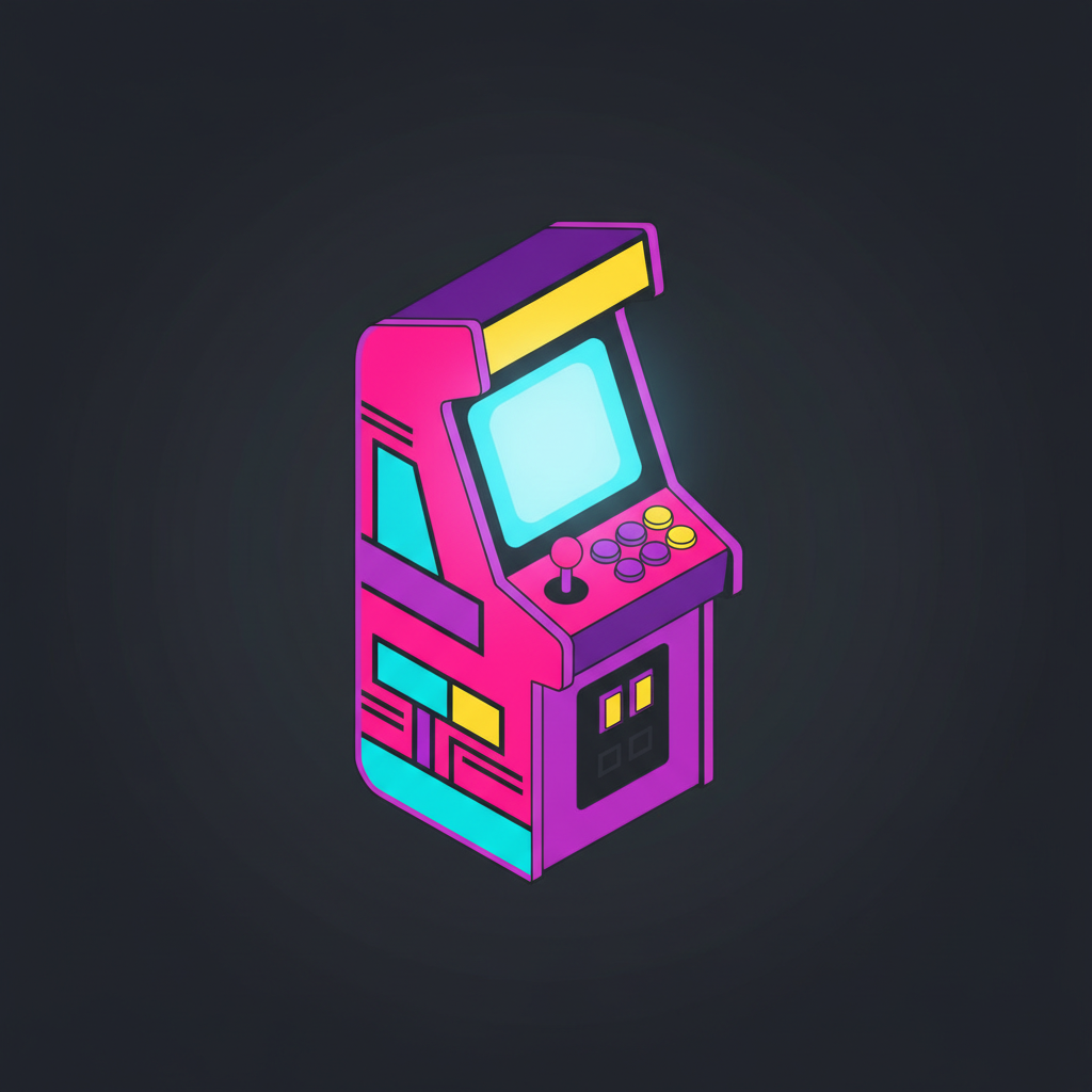 Retro Arcade Cabinet
