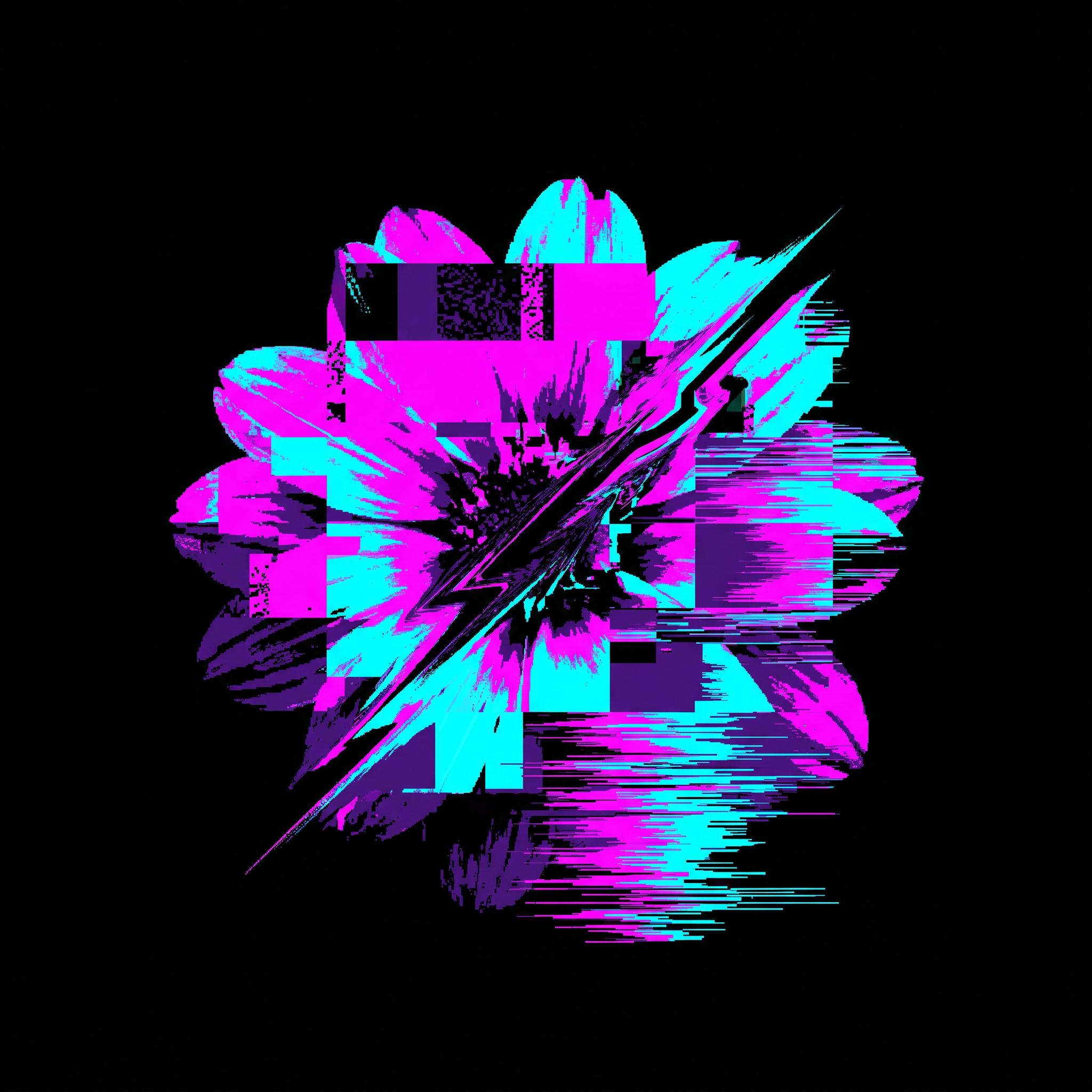 Datamosh Bloom