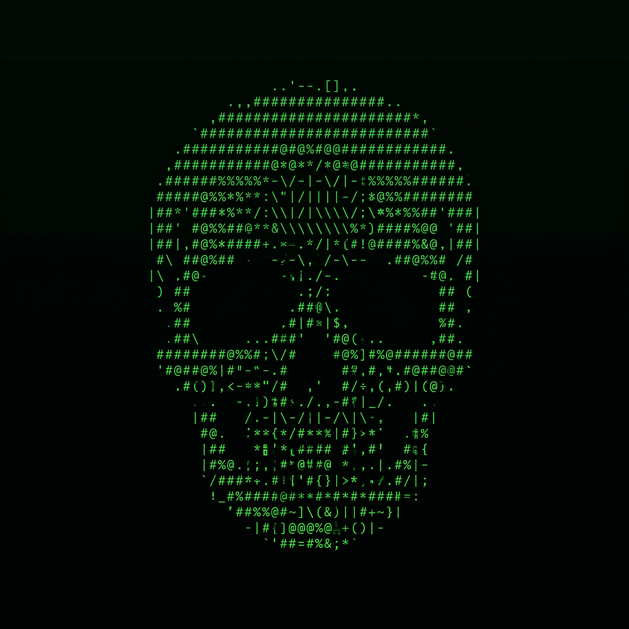 ASCII Skull