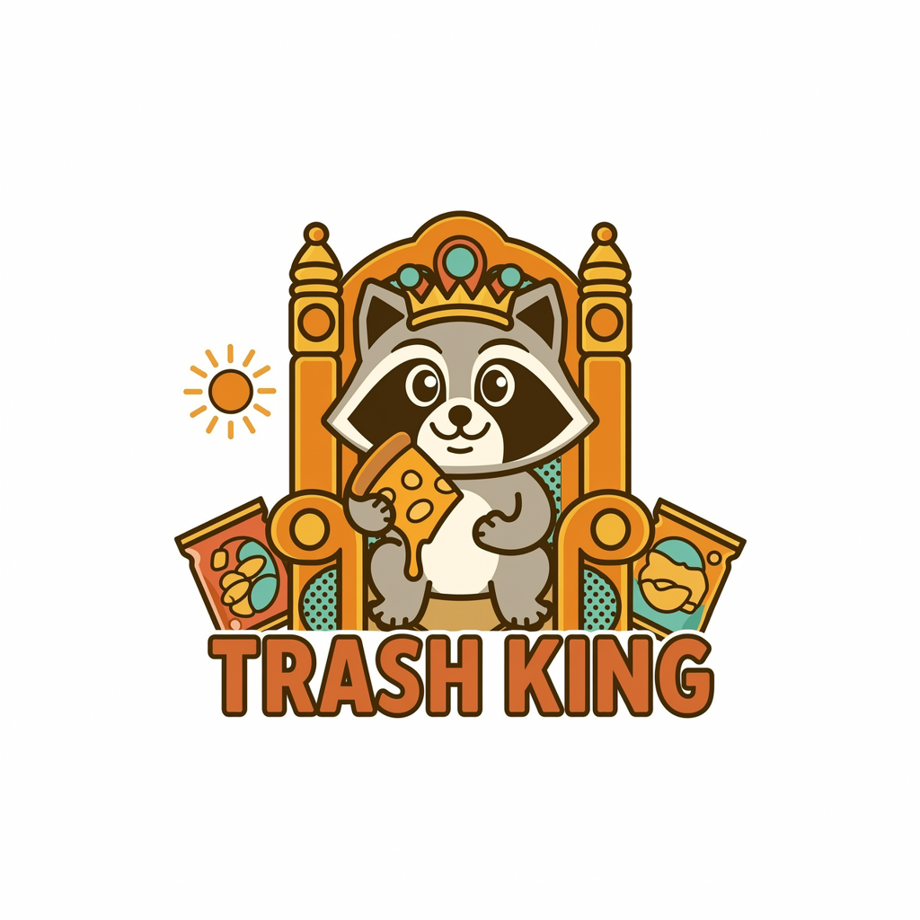 Trash King Raccoon