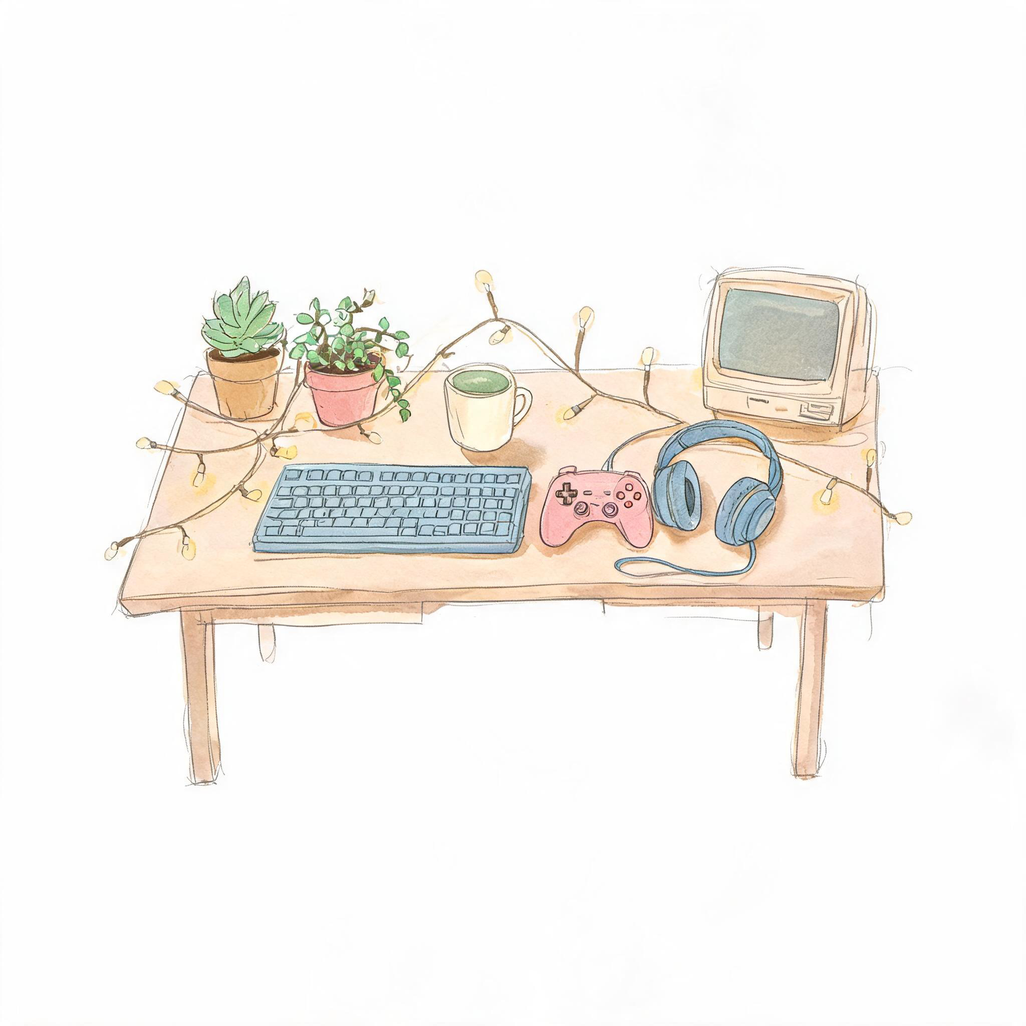Cozy Gamer Nook