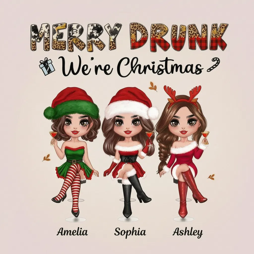 MERRY DRUNK We're Christmas