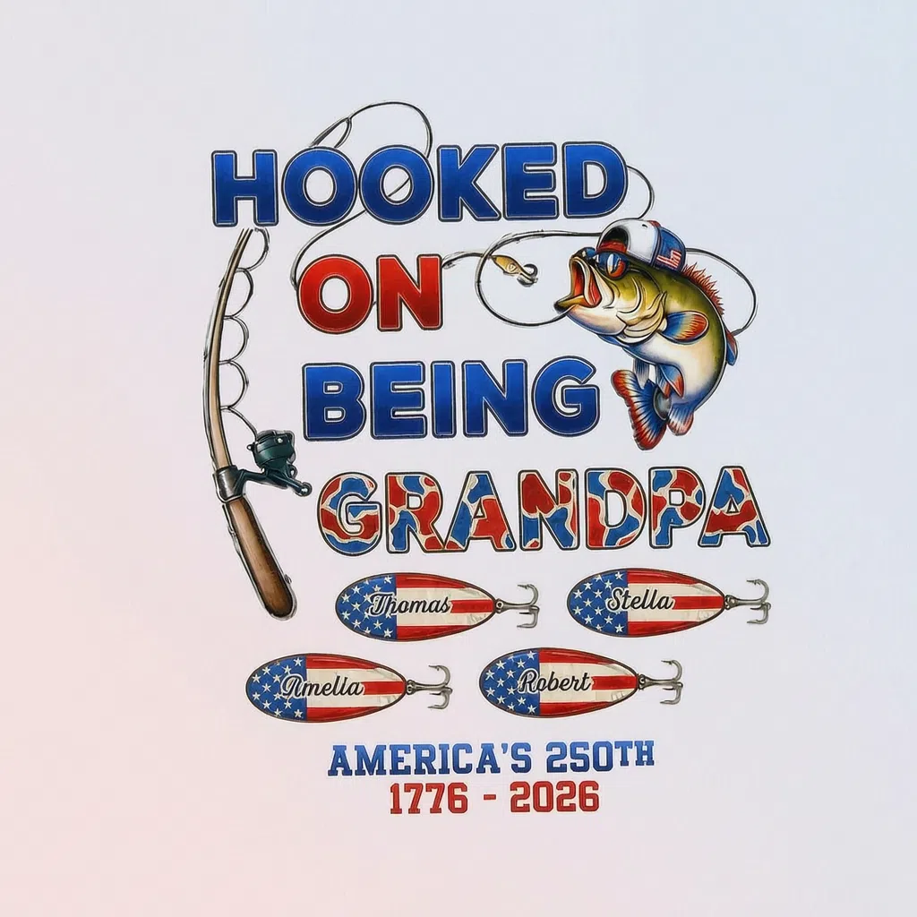 HOOKED ON BEING GRANDPA