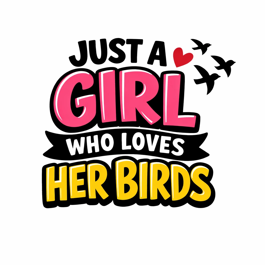 Just A Girl Who Loves Her Birds